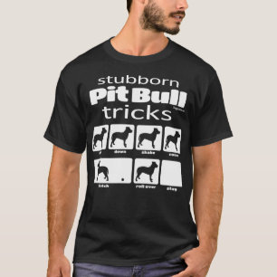 Camiseta Truques De Touro De Pit Teimoso