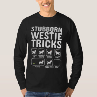Camiseta Truques de Westie Teimosos