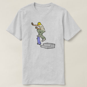 Camiseta Truques Fáceis de Skate Diversão de Skate