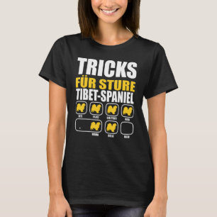 Camiseta Truques Para T-Shirt Espanhol Tibetano Sture