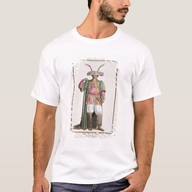 Camiseta Truro-Audaty, rei de Dahomey 'de DES Es de Receuil (Frente)