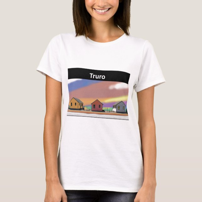 Camiseta truro de 3 casas de campo (Frente)