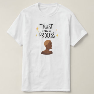 Camiseta "Trust the Process" Natural Hair Cut T-shirt