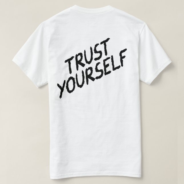 Camiseta Trust Your Magic - Self-Belief Inspirational Desig (Verso do Design)
