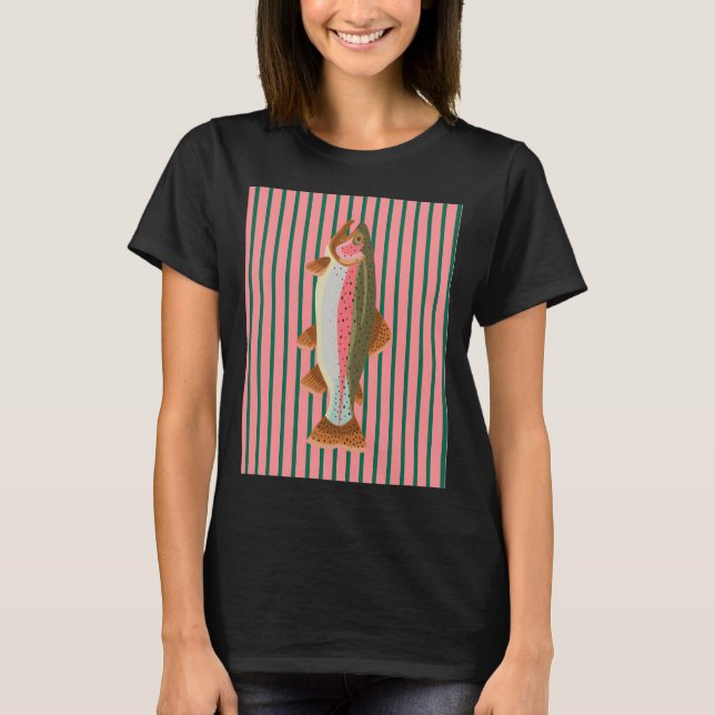 Camiseta Truta Arco-Íris (Frente)