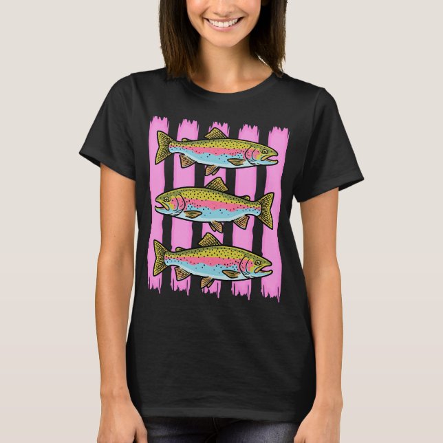 Camiseta Truta Arco-Íris Esnobe (Frente)