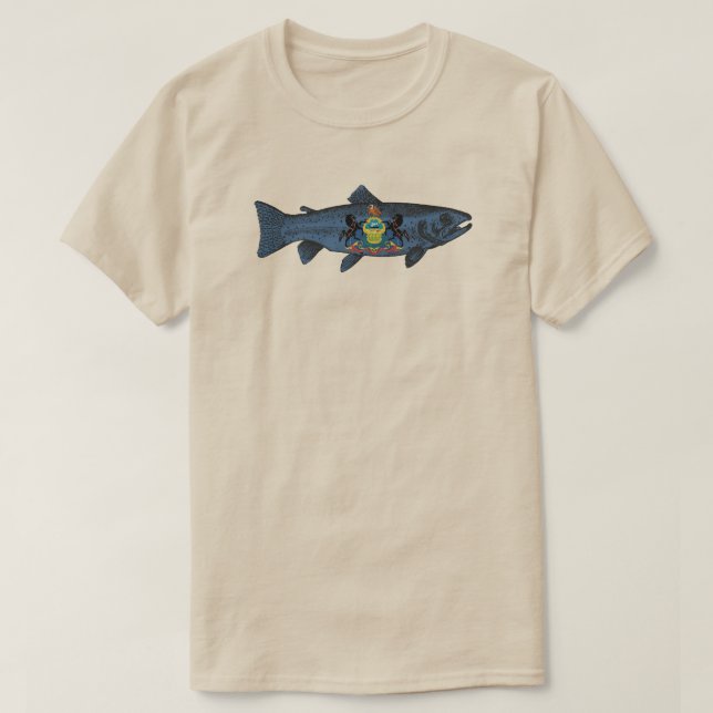 Camiseta Truta da Pensilvânia (Frente do Design)