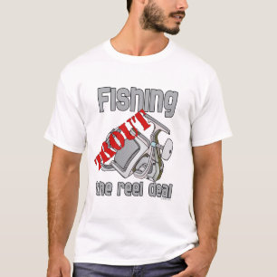 Camiseta Truta da pesca o negócio do carretel