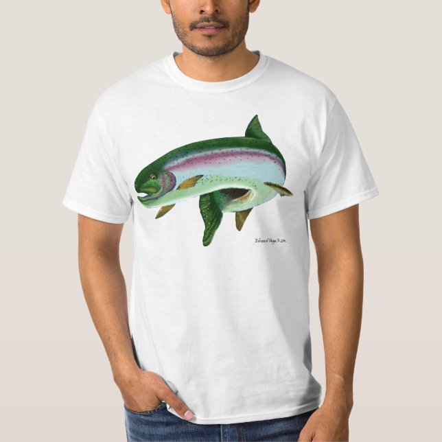 Camiseta Truta de arco-íris II (Frente)