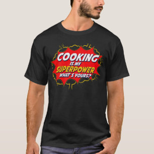 Camiseta Truta de Comida do cozinheiro do cozinhar Cook par