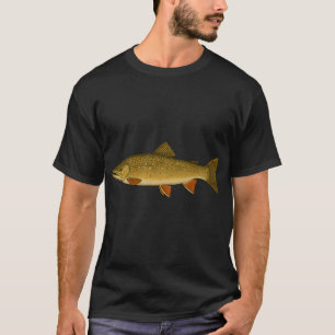 Camiseta Truta-de-corredeira - Ilustração Detalhada Estilo