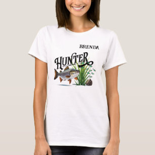 Camiseta Truta do Lago à Caça Feminino