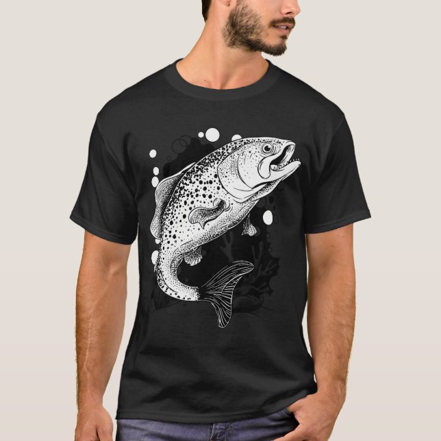 Camiseta Truta saltadora (Frente)