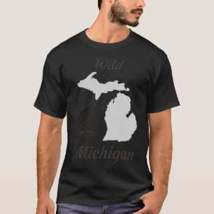 Camiseta Truta Selvagem de Michigan