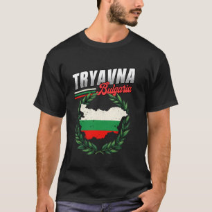 Camiseta Tryavna Bulgária Viagem Bandeira Búlgara