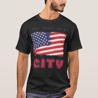 Camiseta Tryhat in a City vintage
