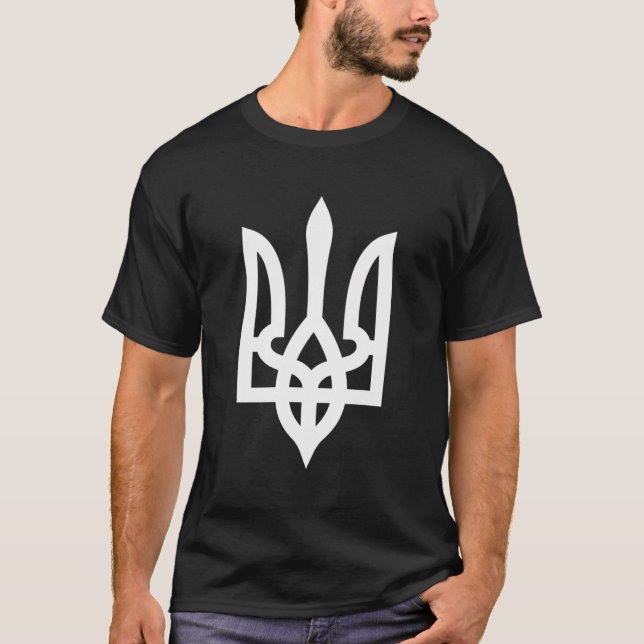 Camiseta Tryzub Ucrânia (Frente)