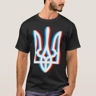 Camiseta Tryzub Ucrânia Tridente Militar Ucraniano