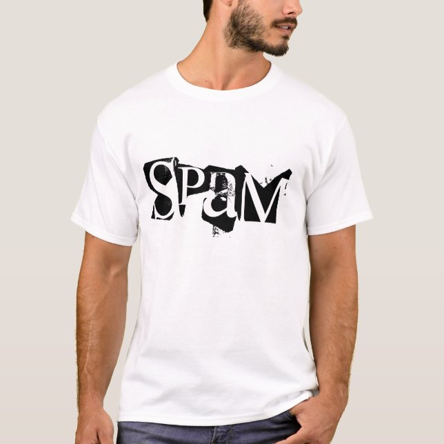 CAMISETA TS BRANCO HOMEM SPAM (Frente)