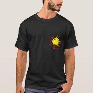 Camiseta Ts da cor escura de SOG