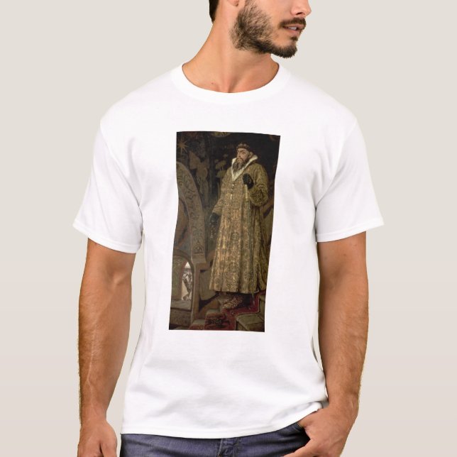 Camiseta Tsar Ivan IV Vasilyevich "" o 1897 terrível (Frente)