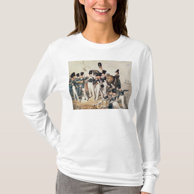 Camiseta Tsarevich Alexander com seus cadete em (Frente)