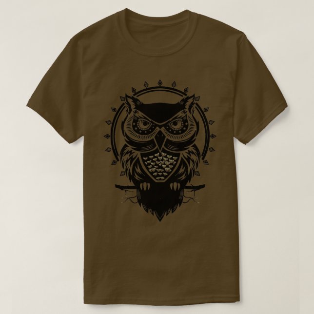 Camiseta TSerguimento clássico de OWL CELTICA (Frente do Design)