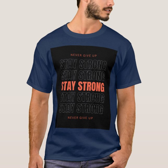 Camiseta TSerguimento impresso no escuro básico. (Frente)