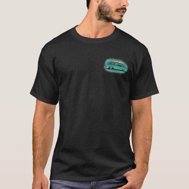 Camiseta Tshirt 1957 de Chevy do costume (Frente)