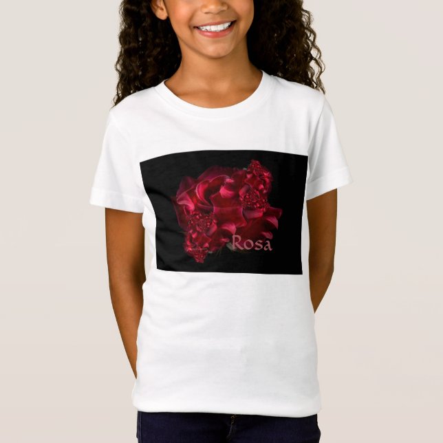 Camiseta TShirt abstrato das meninas do design do conjunto (Frente)