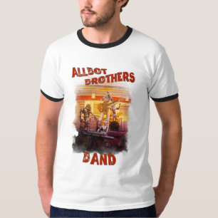 Camiseta Tshirt Allbot Brothers Banda / Reparo de Saucer do