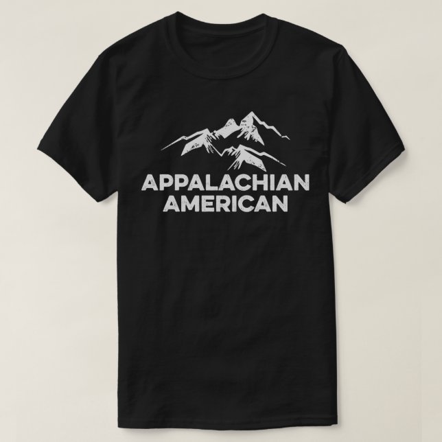 Camiseta TShirt Americano Appalachian 1 (Frente do Design)