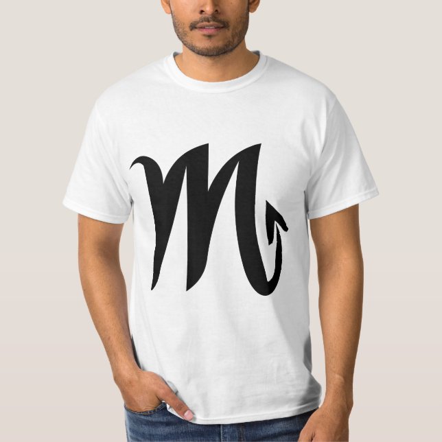 Camiseta Tshirt branco do valor da Escorpião (Frente)