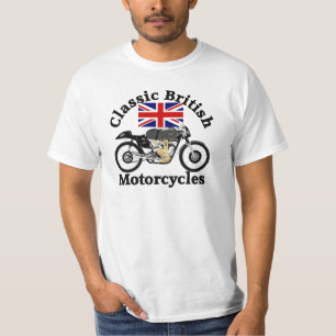 Camiseta Tshirt clássico da bicicleta de AJS 7R