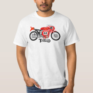 Camiseta Tshirt clássico Triton do motociclista