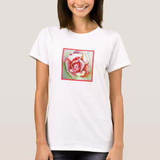 Camiseta Tshirt cor-de-rosa