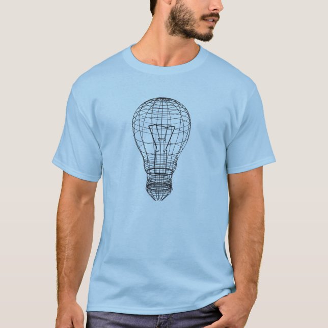 Camiseta Tshirt da ampola para ele (Frente)