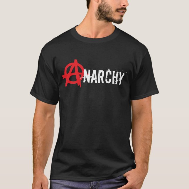 Camiseta tshirt da anarquia (Frente)