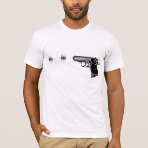 Camiseta tshirt da arma da abelha da abelha