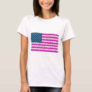 Camiseta Tshirt da bandeira americana dos EUA