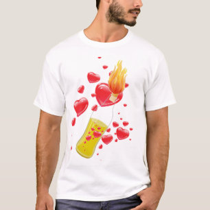 Camiseta tshirt da bomba de amor de molotov