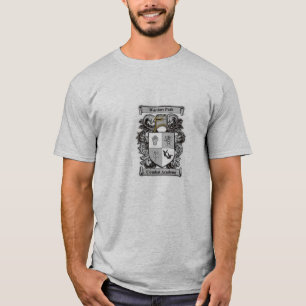 Camiseta Tshirt da brasão da academia do combate do trajet