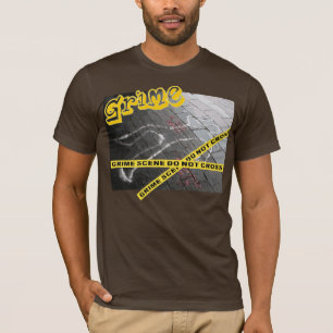 CAMISETA TSHIRT DA CENA DA CAMADA DE SUJIDADE