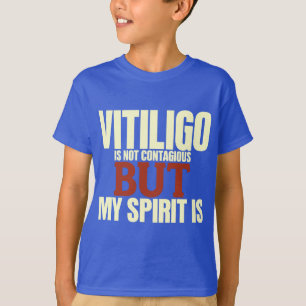 Camiseta Tshirt da consciência de Vitiligo