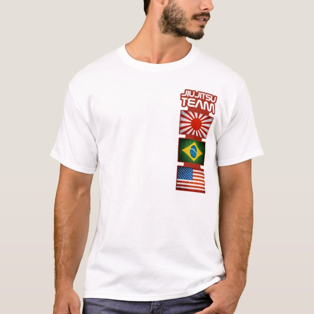Camiseta TShirt da equipe de Jiujitsu (Frente)