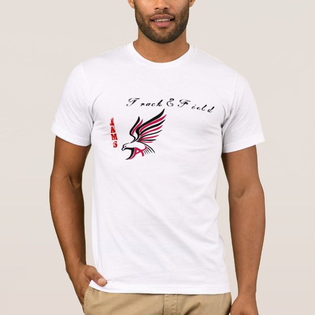 Camiseta Tshirt da equipe do atletismo (Frente)