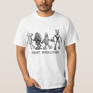 Camiseta tshirt da evolução do robô mono