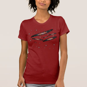 Camiseta Tshirt da galáxia da estrela do universo do cosmo