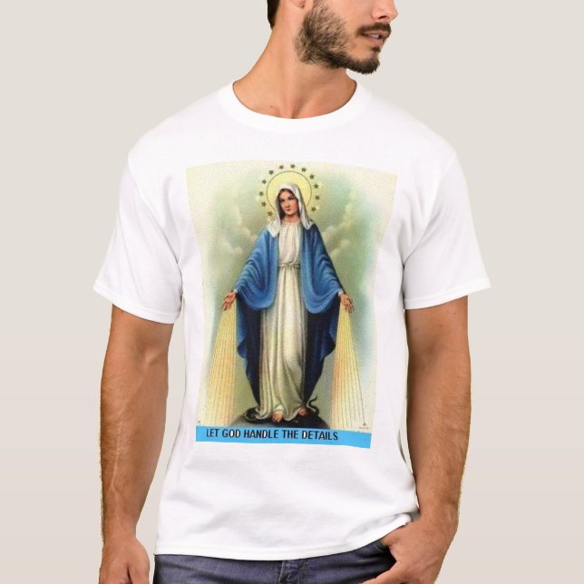 Camiseta Tshirt da igreja de Ninian do santo (Frente)