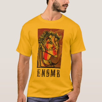 Camiseta Tshirt da luz de logotipo de ENSMB